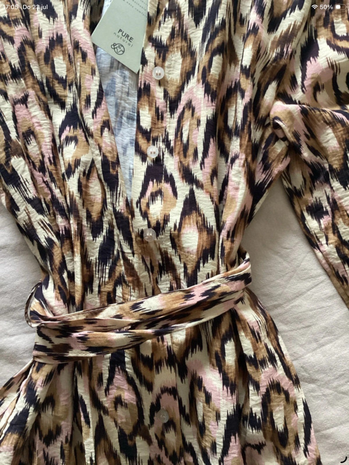 Nieuw &Co Woman Aviel Animal Print Jurk Maat M, Maat 38/40 (M), Meerkleurig, Nieuw, Ophalen of Verzenden