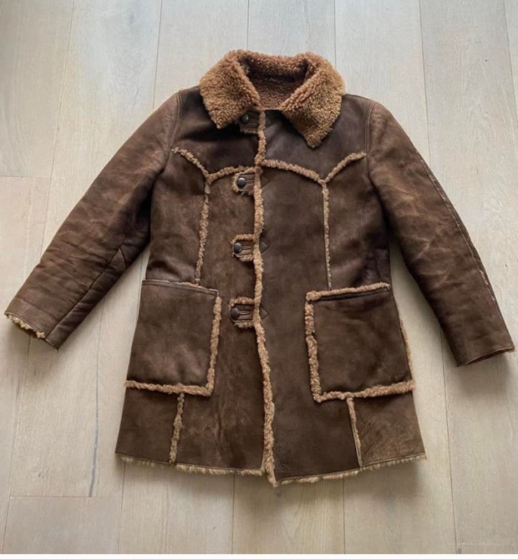 Lammycoat fritala  50 M, Ophalen of Verzenden, Zo goed als nieuw, Maat 48/50 (M), Bruin