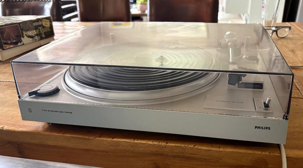 Philips F7111 pick up, Ophalen of Verzenden, Zo goed als nieuw, Platenspeler, Philips