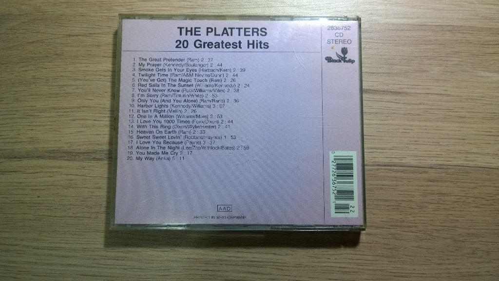 The platters- 20 greatest hits, Ophalen, Gebruikt, Pop, Album
