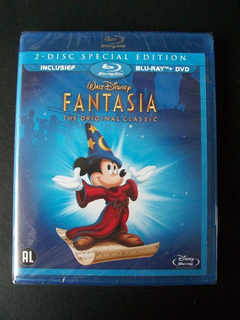 Blu-ray: Walt Disney FANTASIA (1940) rugnr. 3 nieuw in seal, Nederlands, Film, Tekenfilms en Animatie, Blu-ray