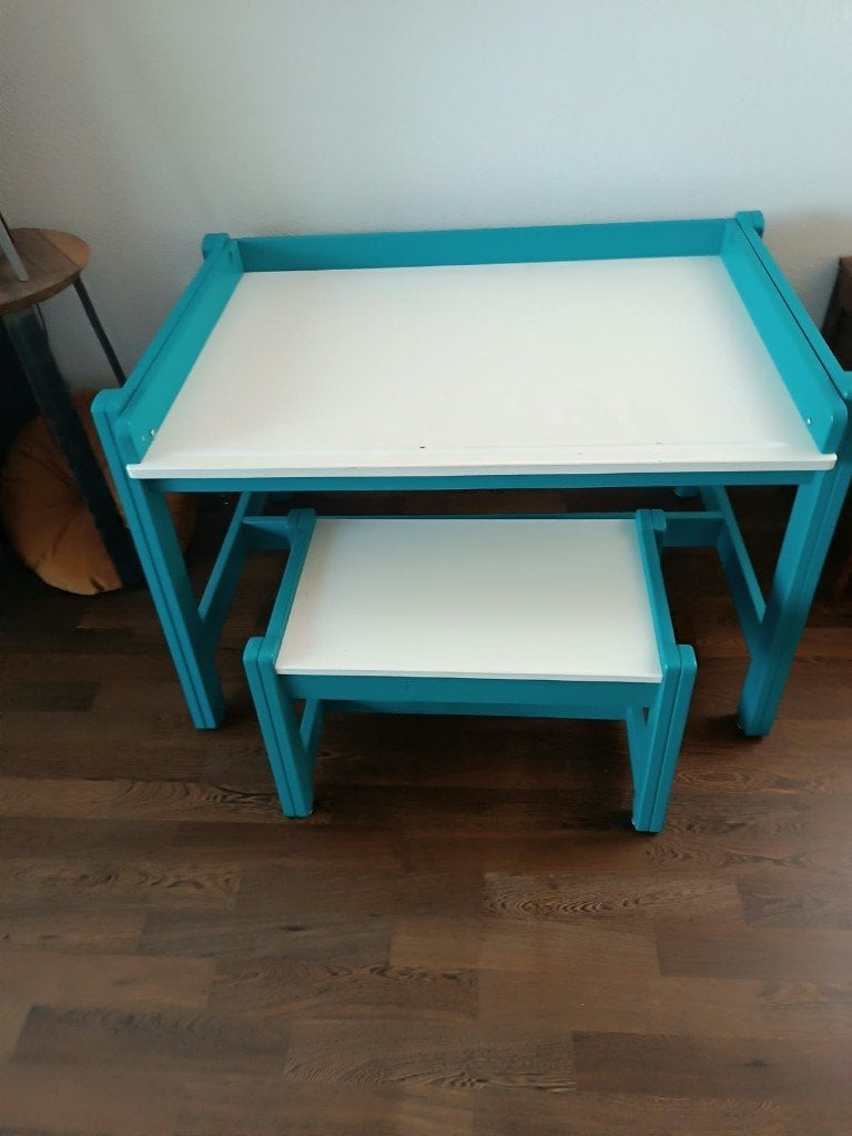 Verstelbaar kinderbureau Ikea, Ophalen, Gebruikt, Tafel(s) en Stoel(en)