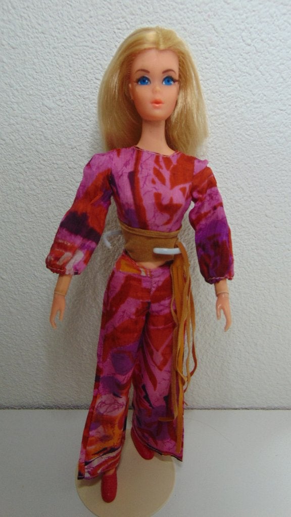 Barbie pop met wimpers 1971 Live Action, Ophalen of Verzenden, Gebruikt, Pop