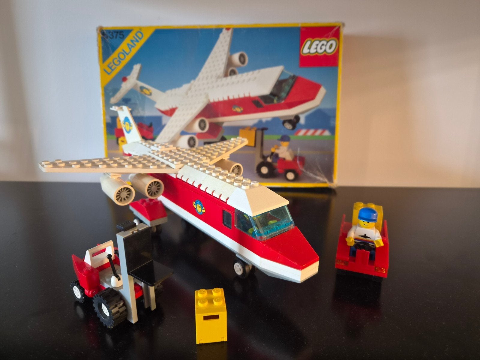 Lego Legoland Vliegtuig 6375 uit 1990, Kinderen en Baby's, Ophalen, Gebruikt, Inclusief instructies, Lego