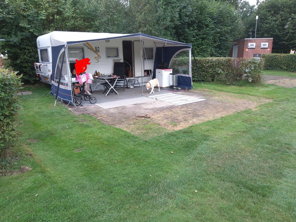 Panorama caravanluifel maat 12, Caravans en Kamperen, Ophalen, Zo goed als nieuw