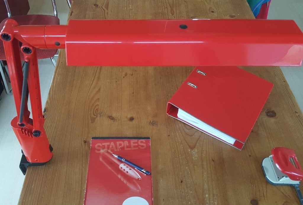 Fagerhult bureaulamp, model Lucifer, Gebruikt, Overige merken, Overige fittingen, Ophalen of Verzenden