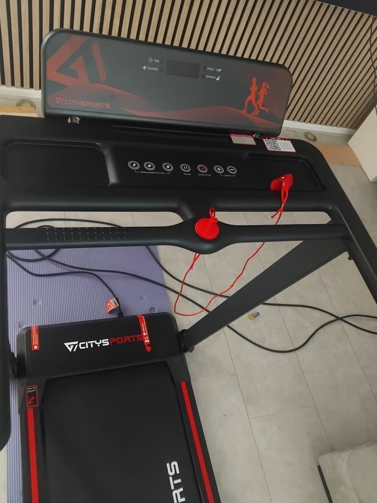 CitySports WP9 Elektrische Loopband - Z.G.A.N., Sport en Fitness, Ophalen of Verzenden, Zo goed als nieuw, Metaal, Loopband