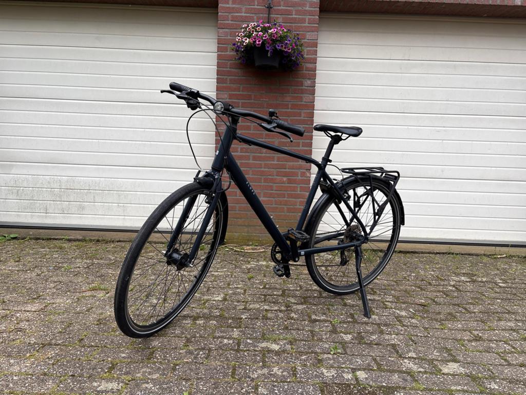 Elops Fiets Maat L - Stadsfiets, Gebruikt, Velgrem, Versnellingen, 57 tot 61 cm