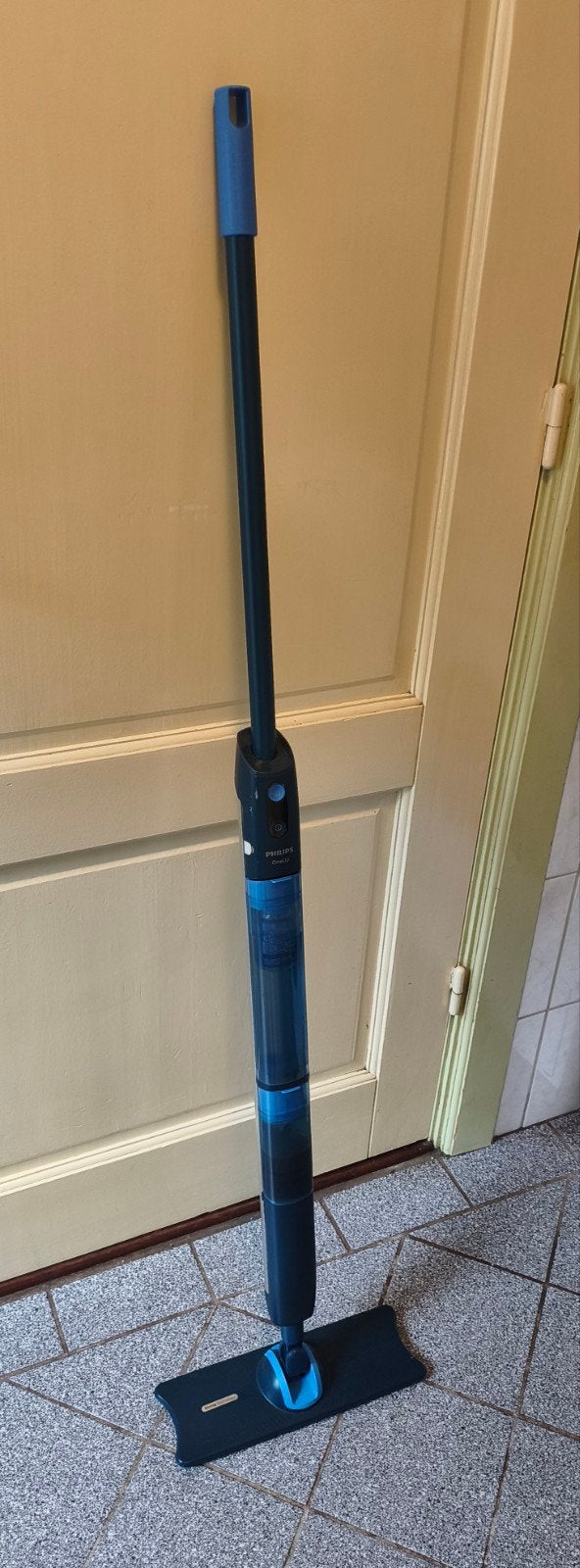 Philips OneUp Elektrische Dweil - Draadloos en Efficiënt, Witgoed en Apparatuur, Gebruikt, Philips, Draadloos, Ophalen of Verzenden