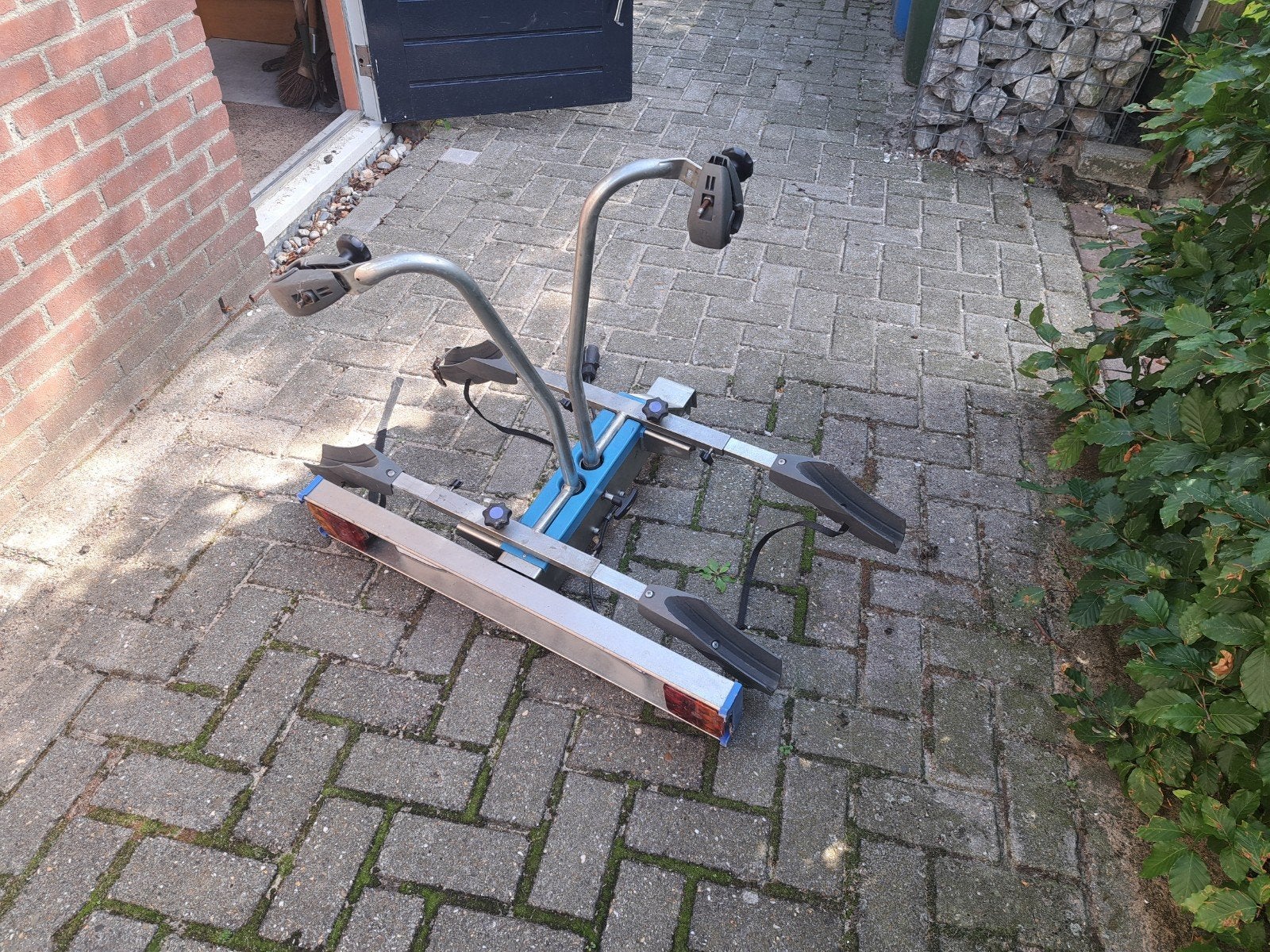 Twinnyload fietsendrager voor 2 fietsen - t.e.a.b., Ophalen, 2 fietsen, Gebruikt, Trekhaakdrager