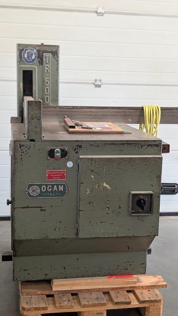 afkortzaag OGAM, Doe-het-zelf en Verbouw, Ophalen, Gebruikt, 70 mm of meer, Ogam
