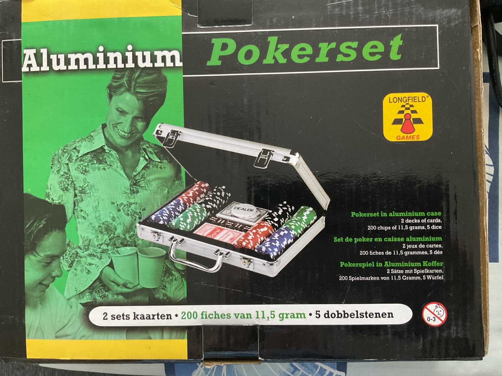 Pokerset in koffer, Ophalen, Nieuw