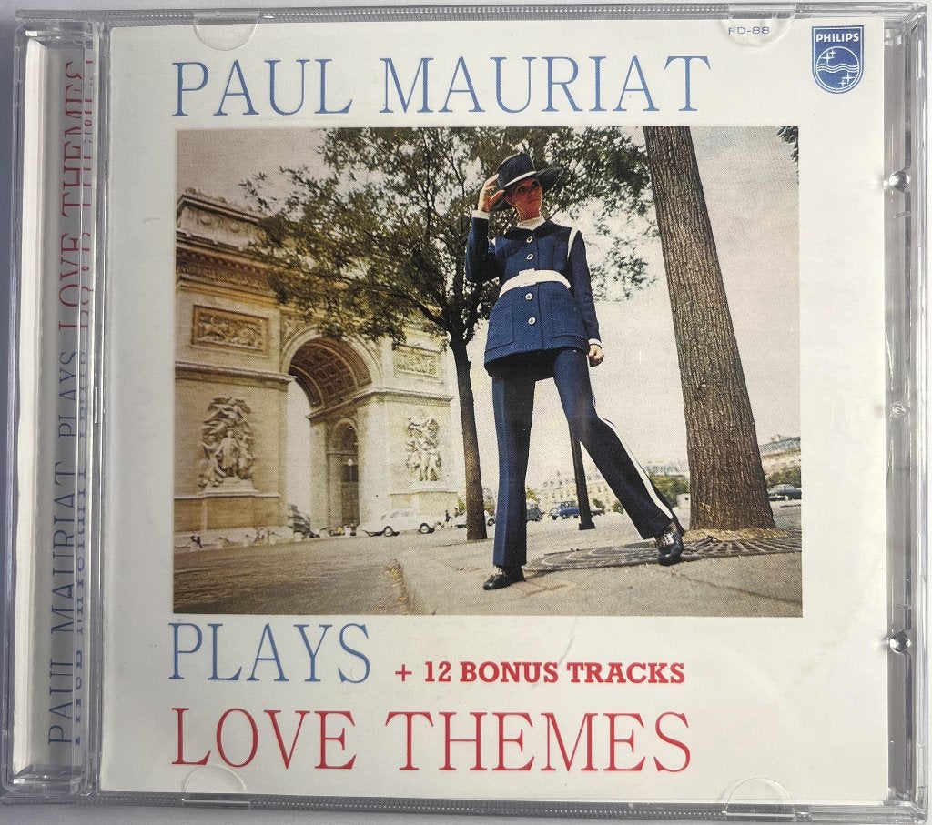 Paul Mauriat CD Paul Mauriat Plays Love Themes, Verzenden, Zo goed als nieuw, Album, Bonusmateriaal