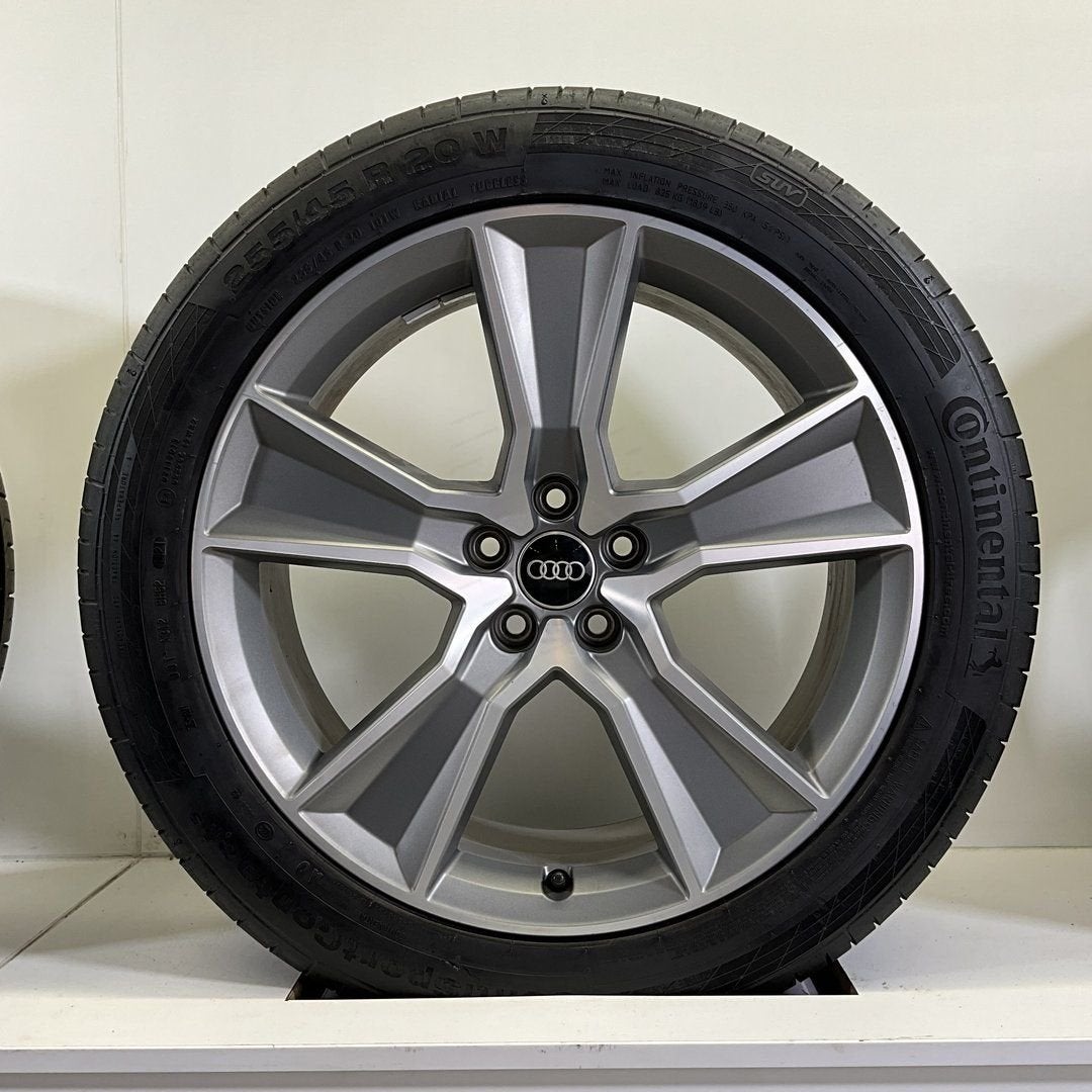 AUDI SQ5 Q5 SET VELGEN + ZOMERBANDEN 20 INCH, Gebruikt, 255 mm, -, -