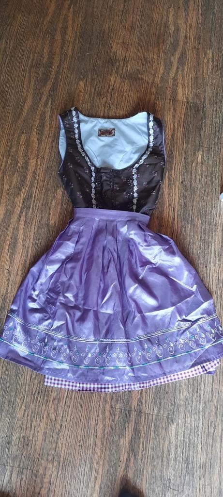 Vintage  dirndl jurk., Ophalen of Verzenden