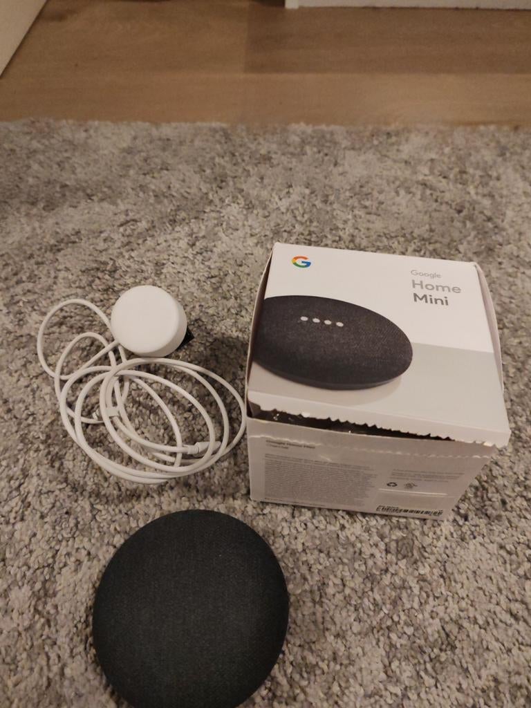 Google Home Mini - Zo goed als nieuw, Audio, Tv en Foto, Mediaspelers, Ophalen of Verzenden, Zo goed als nieuw