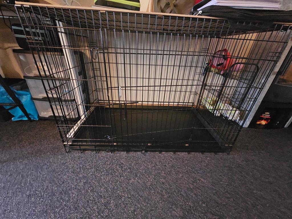 Grote hondenbench, Dieren en Toebehoren, Hondenhokken, Ophalen, Gebruikt, 65 tot 100 cm