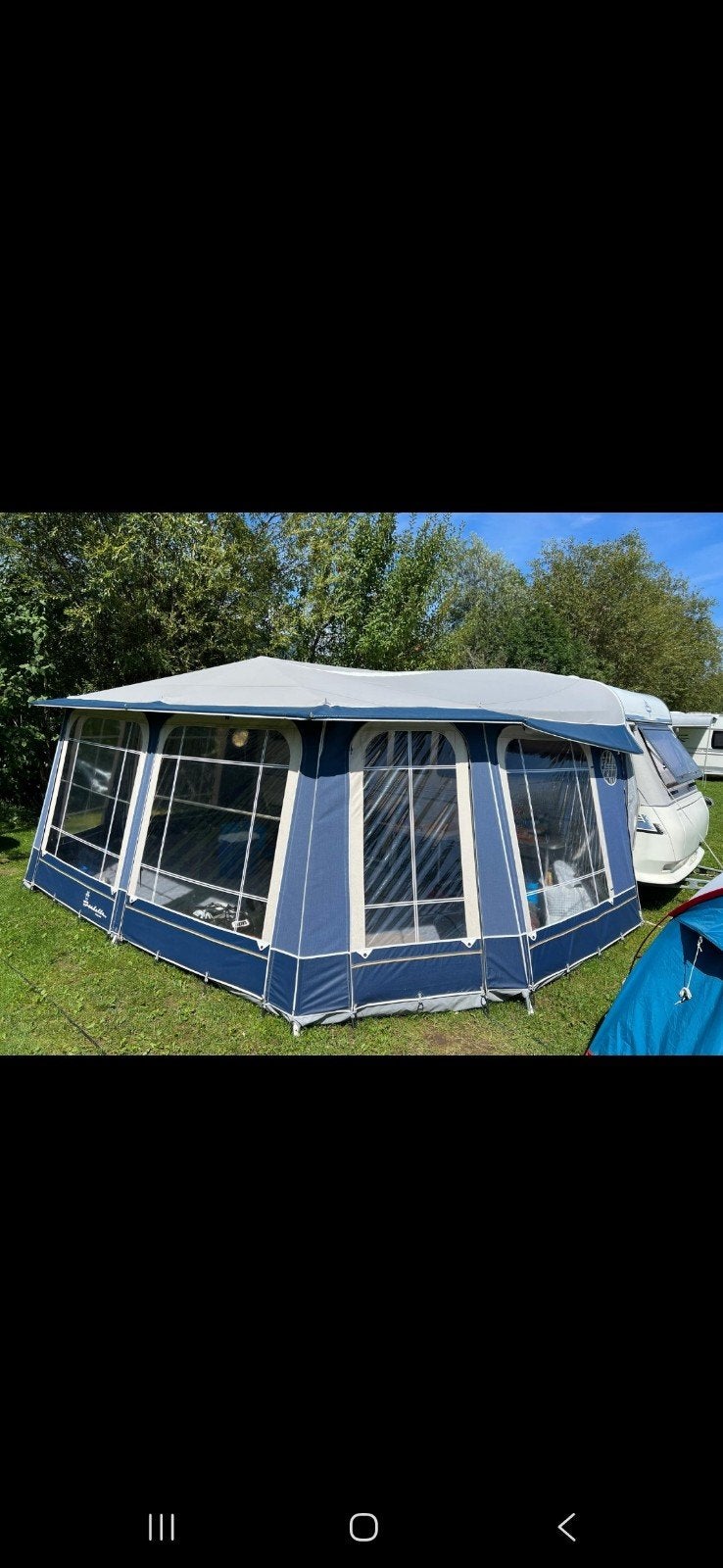 Isabella Penta Unicut G12/16 Voortent met uitbouw, Ophalen of Verzenden