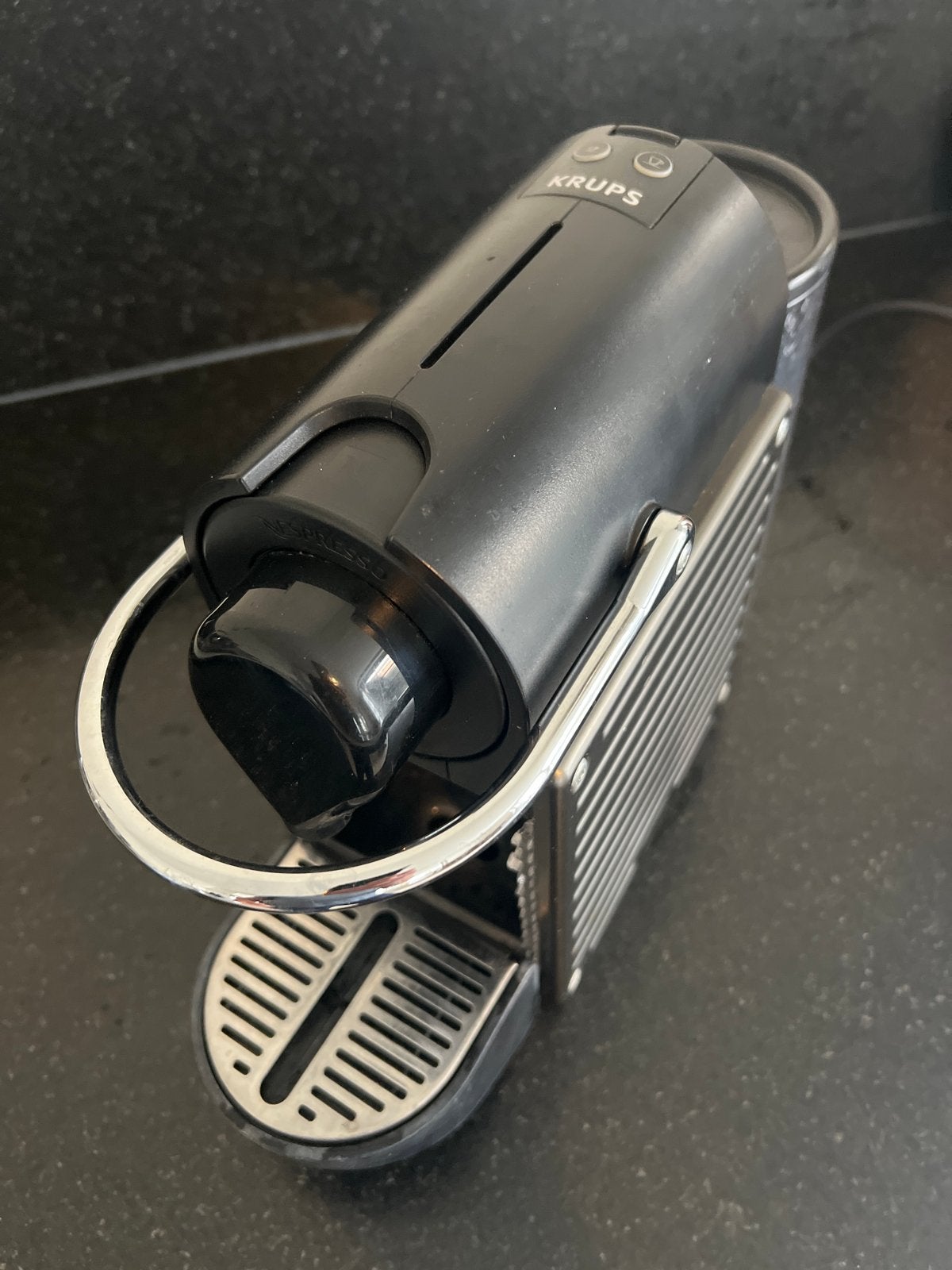Krups Nespresso koffiezetapparaat - defect, Koffiepads en cups, Koffiemachine, Ophalen of Verzenden, 1 kopje