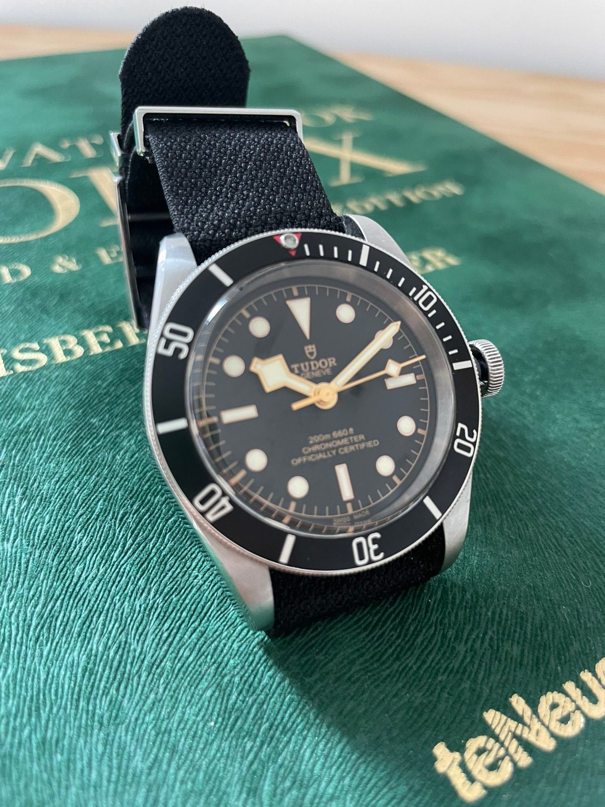 Tudor Heritage Black Bay 79230N – Full Set – Oktober 2017, Gebruikt, Staal, Polshorloge, Overige materialen