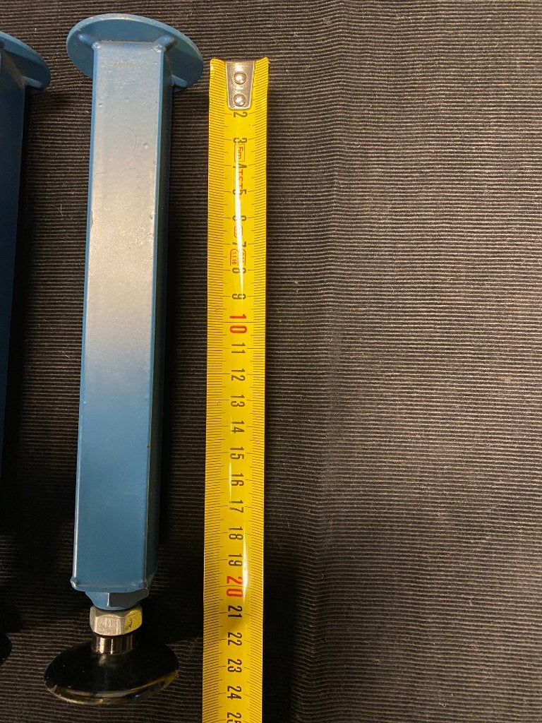 Diversen tafelpoten , Ophalen, 50 tot 100 cm, Metaal, Modern