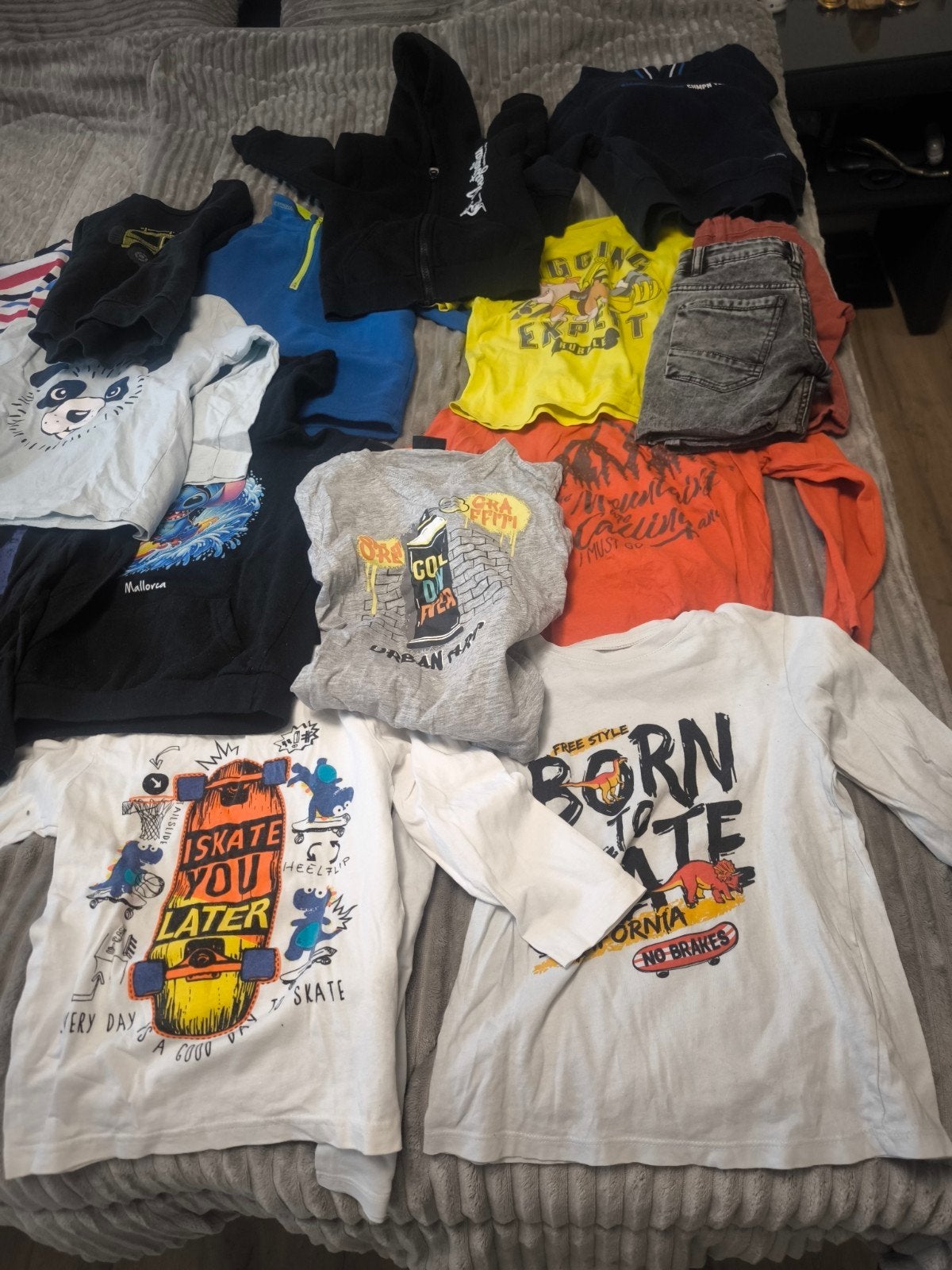Kledingpakket jongens zomer/winter diverse maten, Ophalen of Verzenden, Maat 116