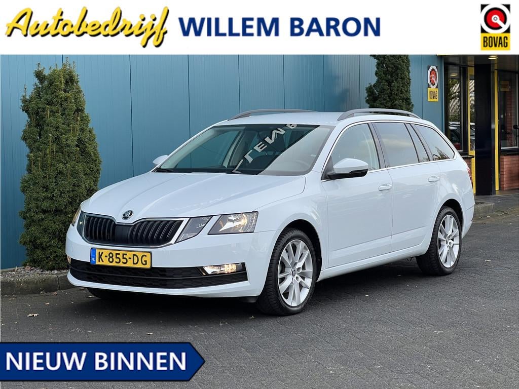 Skoda Octavia Combi 1.5 TSI DSG AUT. 150PK! Greentech Busine, Auto's, Stof, Gebruikt, Euro 6, 150 pk