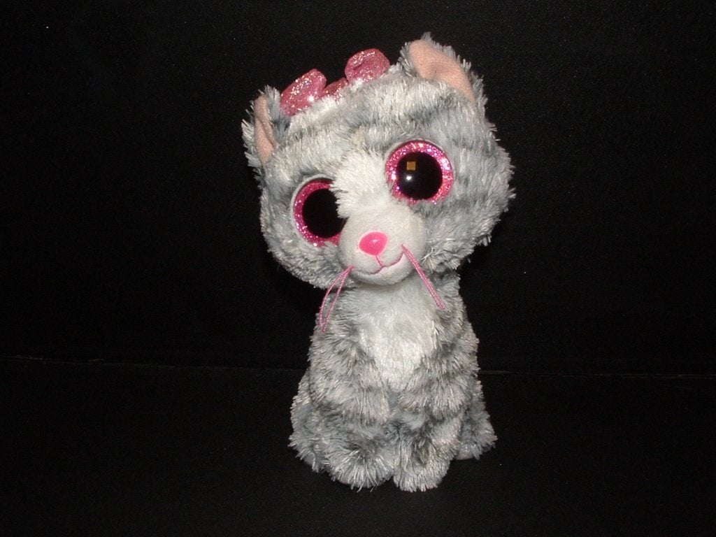 TY BEANIE BOOS POES KAT KITTEN KIKI MET GROOT HOOFD, Ophalen of Verzenden, Nieuw, Overige typen