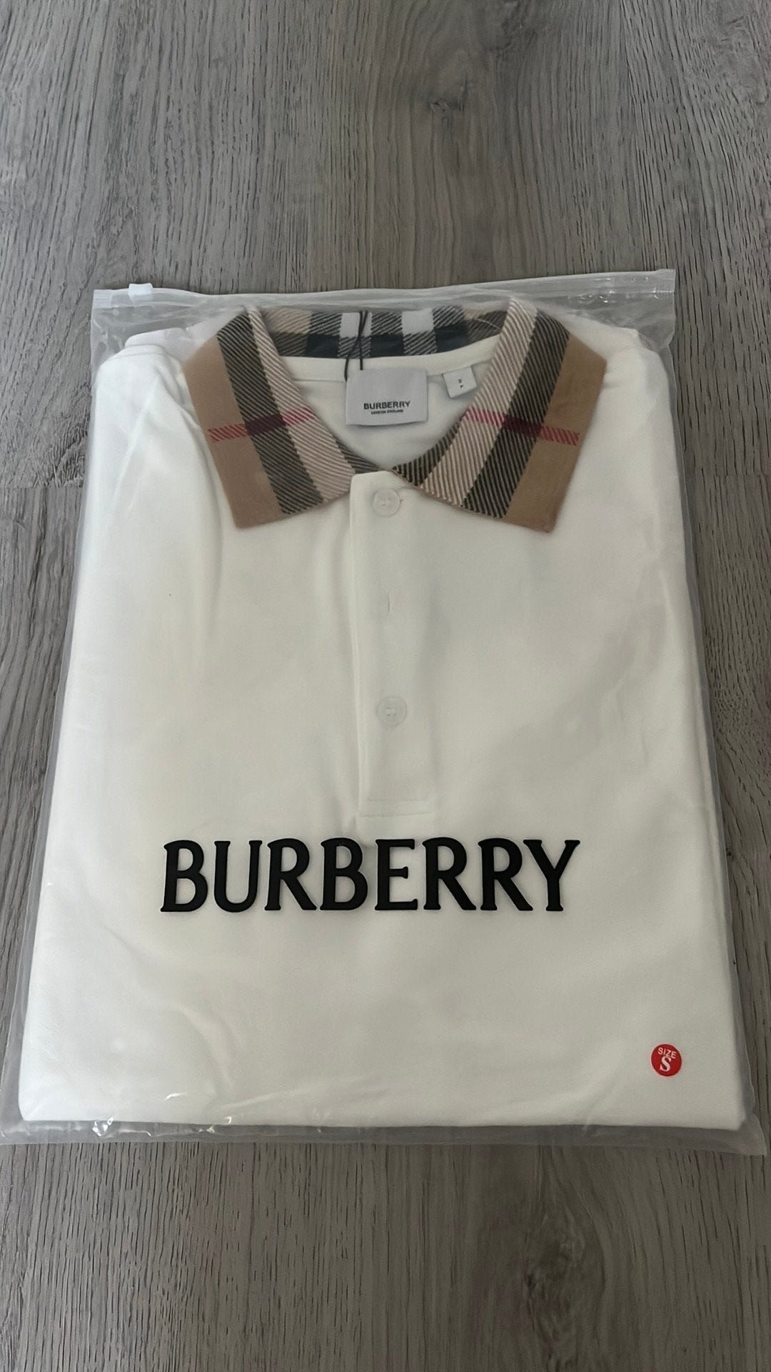 Burberry polo, Kleding | Heren, Ophalen of Verzenden, Zo goed als nieuw, Zwart