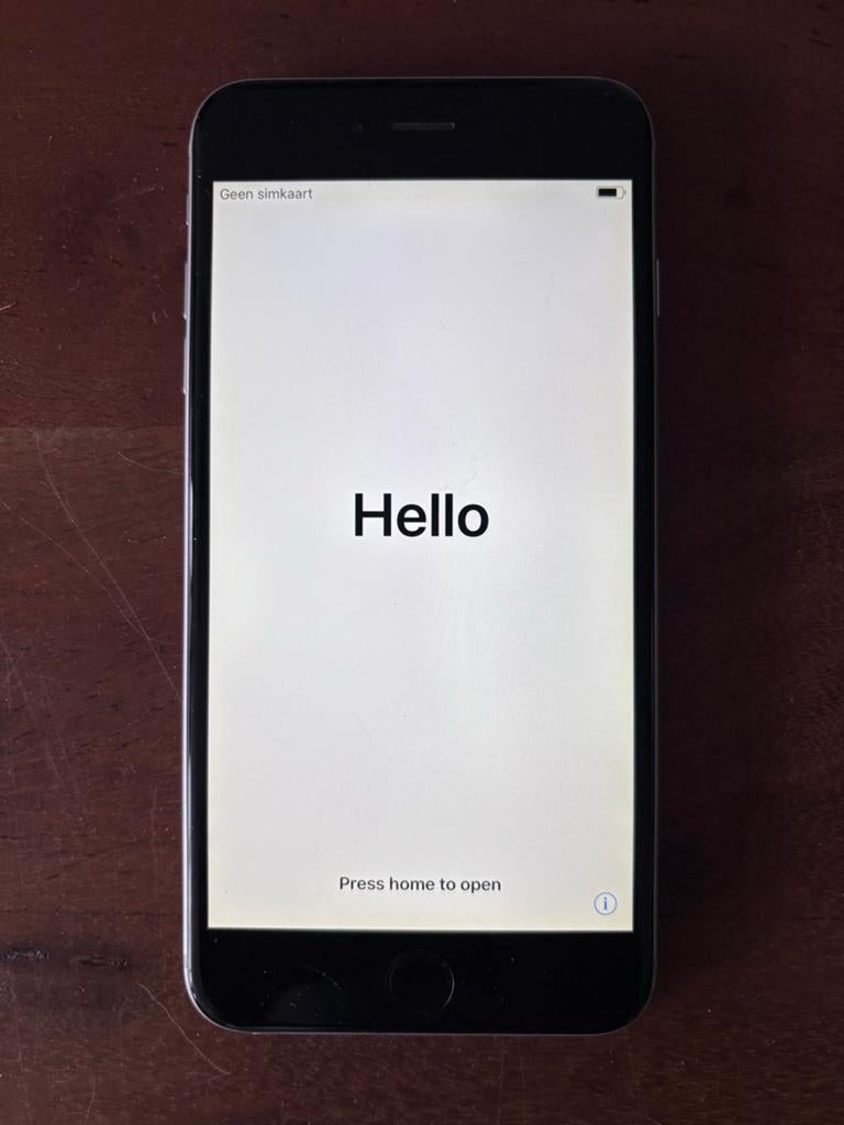 iPhone 6 Plus 64 GB, Telecommunicatie, Mobiele telefoons | Apple iPhone, Gebruikt, Ophalen of Verzenden, 64 GB, Zilver