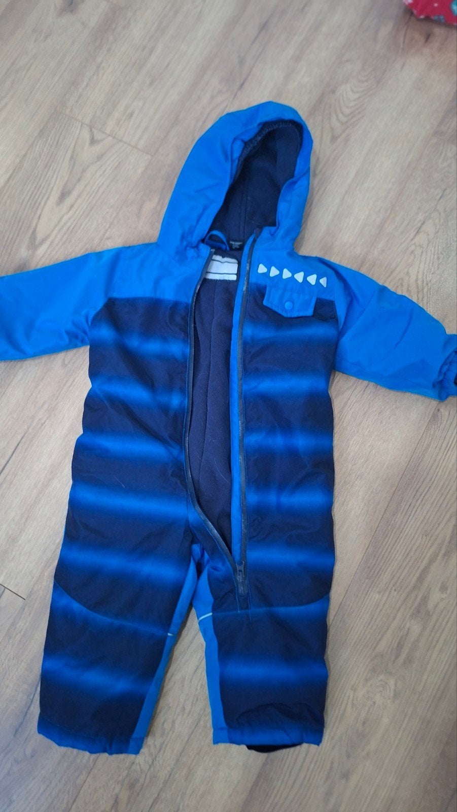 Blauwe skipak/sneeuwpak voor kinderen maat 86, merk Lupilu, Ophalen of Verzenden, Zo goed als nieuw, Onbekend, Jongen of Meisje