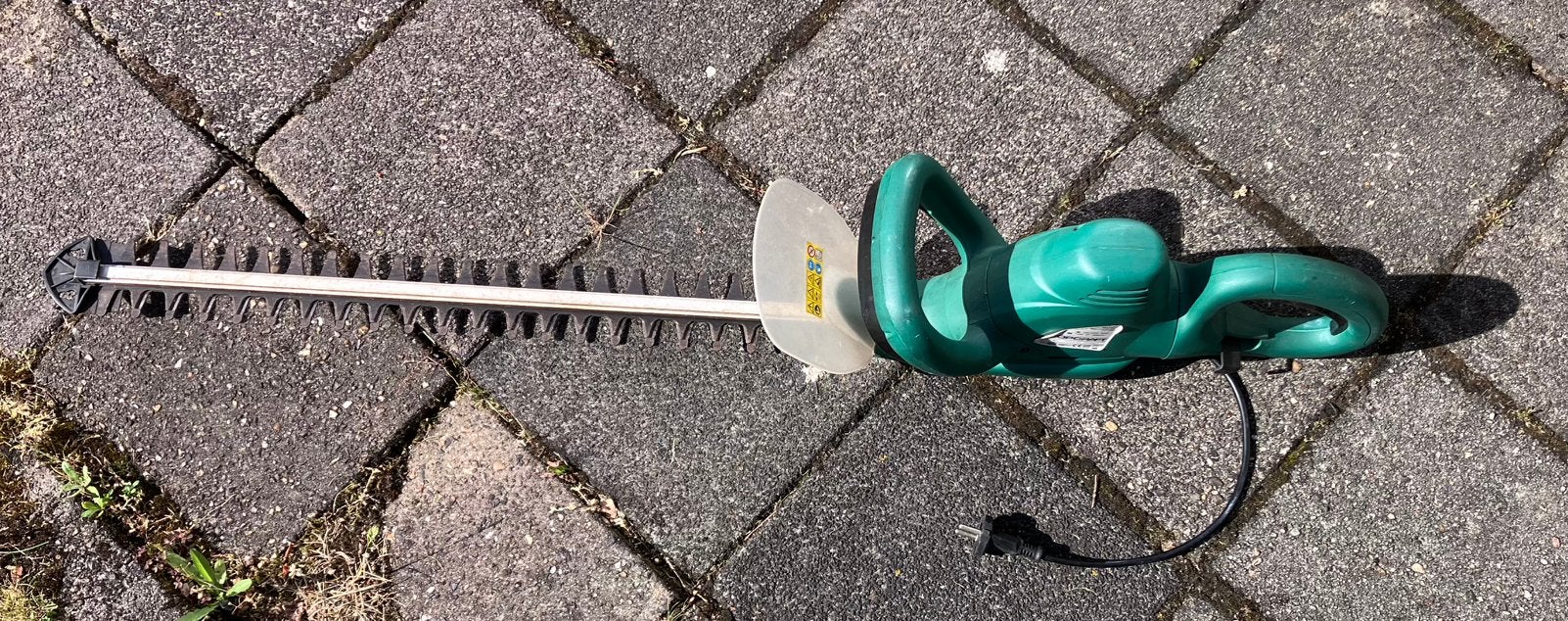 Heggenschaar 70 cm elektrisch, Tuin en Terras, Heggenscharen, Ophalen, Gebruikt, Elektrisch