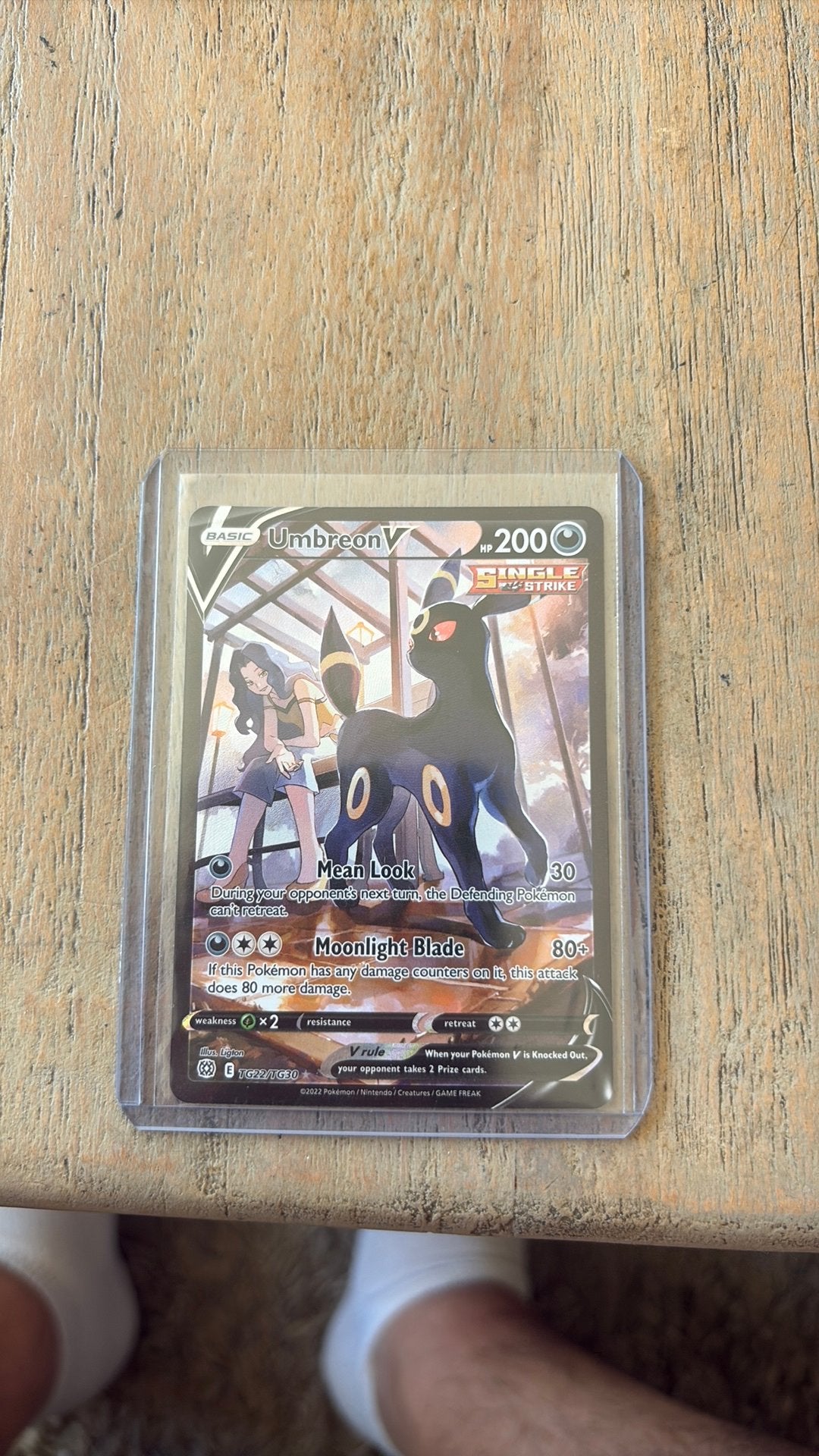 umbreon brs tg22, Ophalen of Verzenden, Zo goed als nieuw