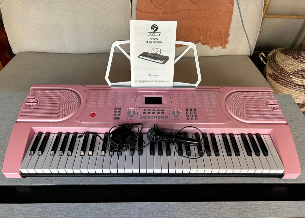 Keyboard, roze, Fazley, Ophalen, Zo goed als nieuw, Overige aantallen, Overige merken
