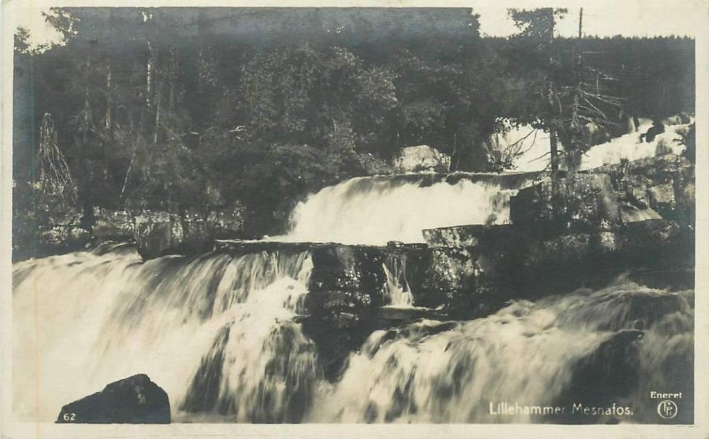 381-372-033 Lillehammer Mesnafos, Verzenden, Voor 1920, Overig Europa
