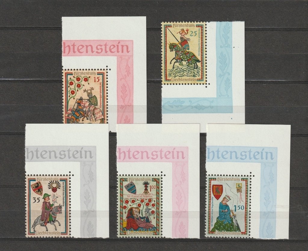 TSS Kavel 220179 Liechtenstein pf  minr 406-410, Ophalen, Overige landen, Postfris