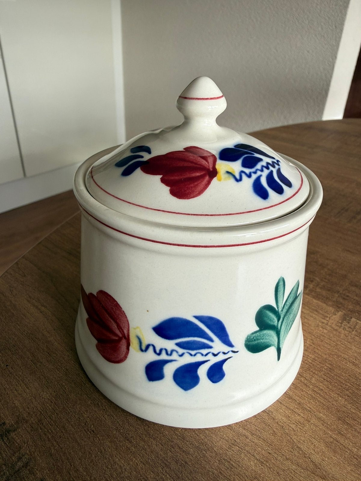 Boerenbont suikerpotje, Nieuw, Ophalen of Verzenden, Royal Boch, Aardewerk