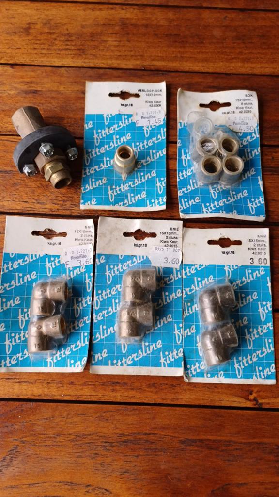 Loodgieters assortiment - Nieuw in verpakking, Ophalen of Verzenden, Nieuw, Rvs, Overige typen