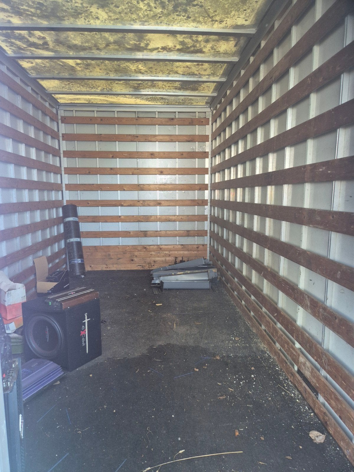Opslagcontainer / Verhuiscontainer, Ophalen