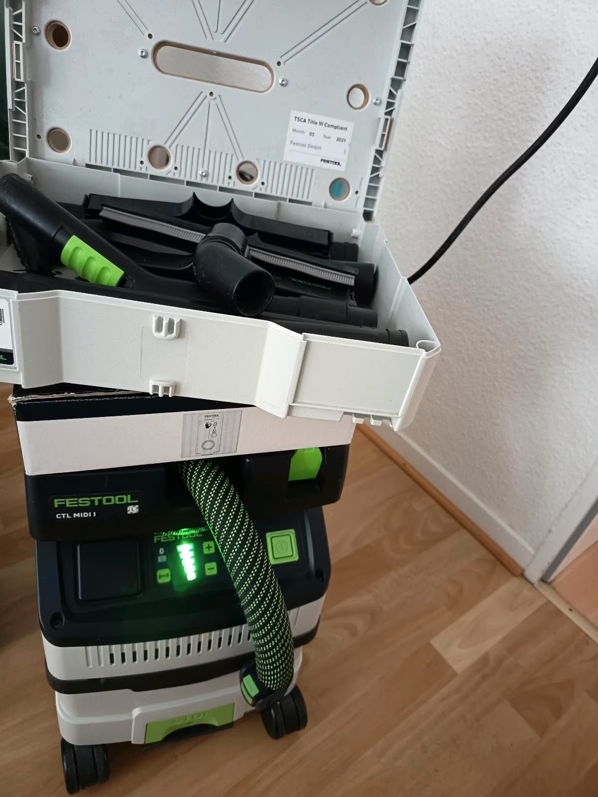 Festool CTL MINI I Absaugmobil +Bluetooth Knopf und Zubehör