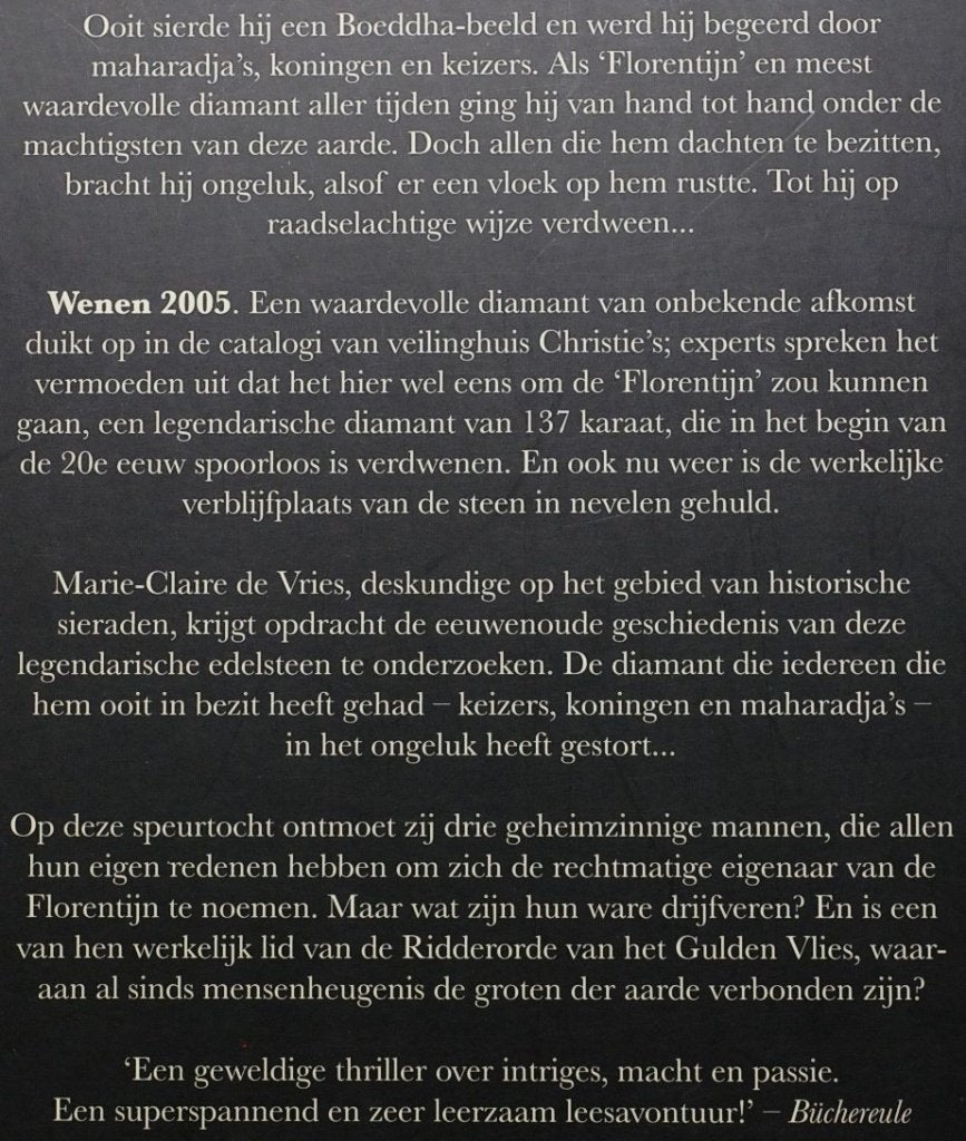 De Florentijnse Vloek - Rolf Ackermann (Thriller, 2006), Europa overig, Rolf Ackermann, Verzenden, Zo goed als nieuw
