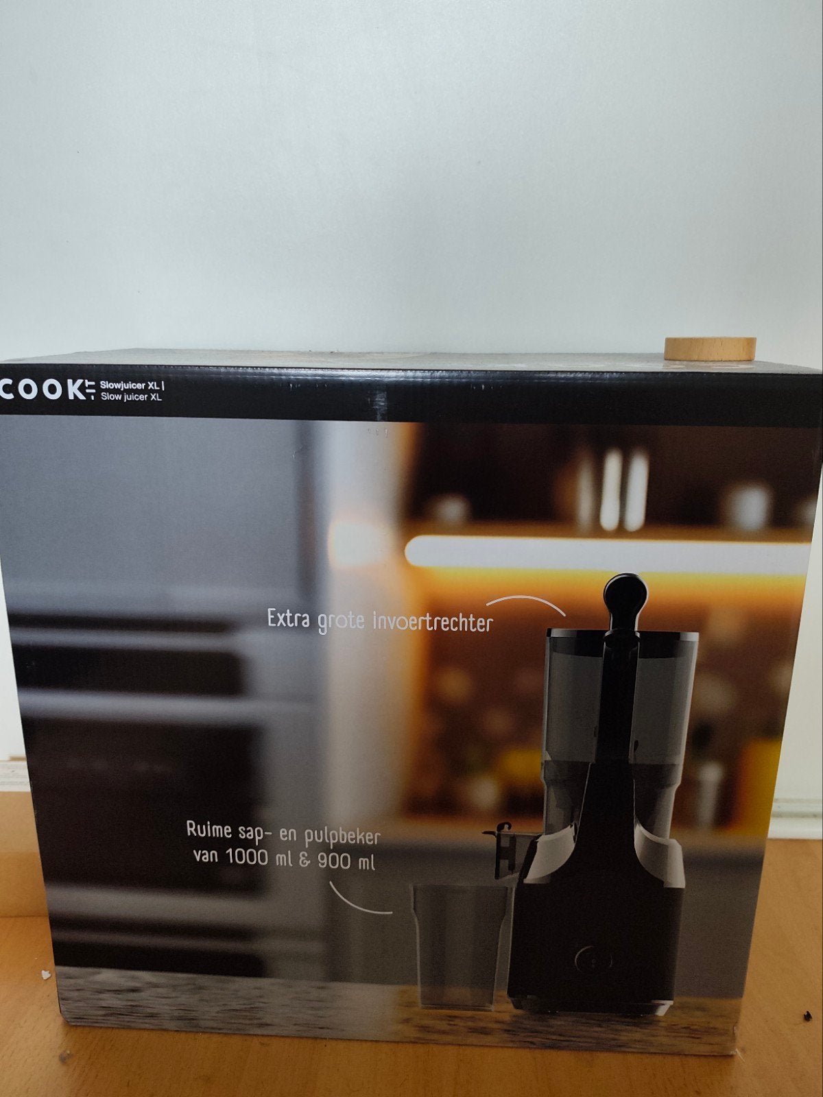 Cook It Slowjuicer XL - Nieuw in doos, ongeopend, Ophalen of Verzenden, Nieuw, Slowjuicer