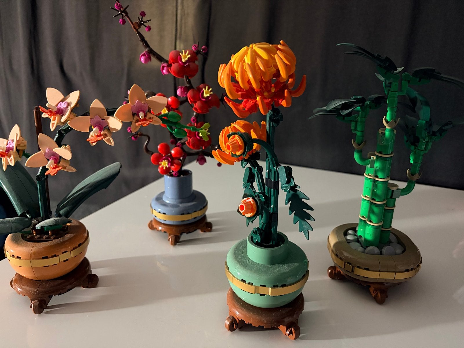 Lego Botanische Collectie: Orchidee, Bonsai, Bloemboeket, Ophalen, Gebruikt, Jongen of Meisje