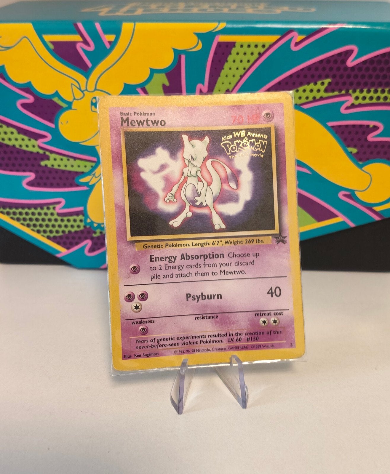 Mewtwo #3 Pokemon Promo, Ophalen, Zo goed als nieuw