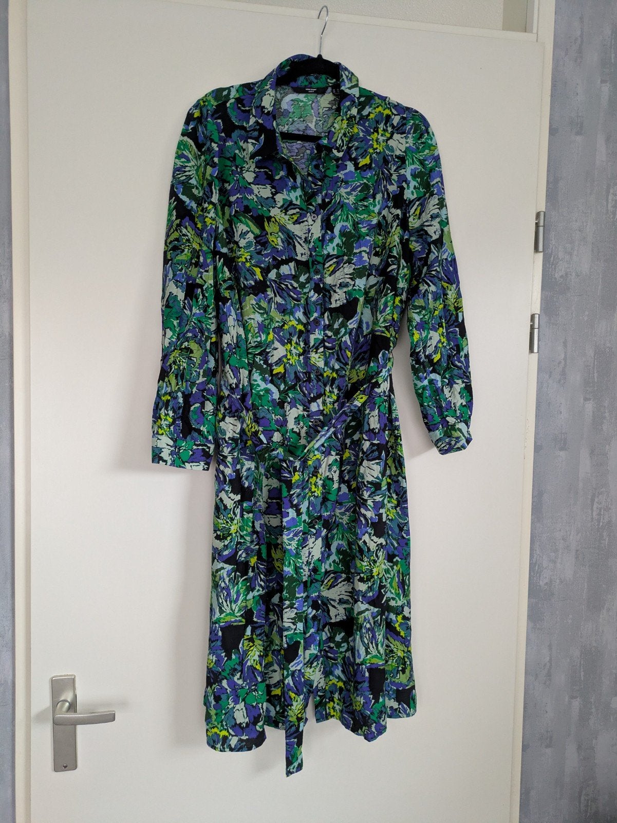 Vero Moda Curve lange jurk maat 50, Vero Moda, Jurk, Zo goed als nieuw, Meerkleurig