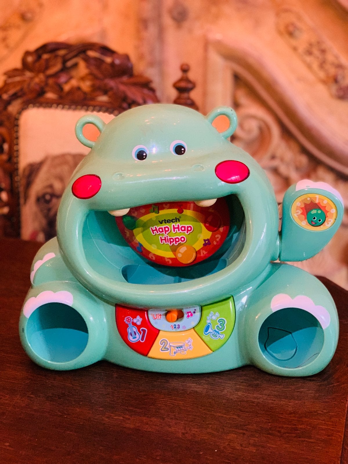 VTech Hap Hap Hippo - Interactief Speelgoed Nijlpaard, Ophalen of Verzenden, Nieuw, Overige typen, Met licht
