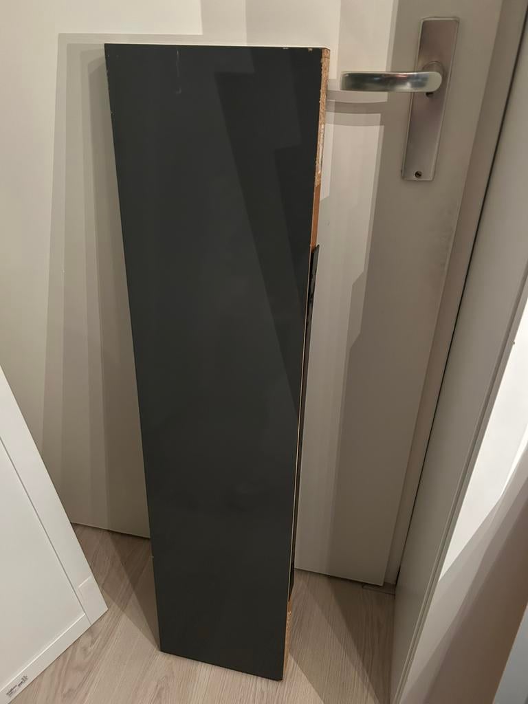 Ikea lack wandplank antraciet grijs 110x26 cm, Ophalen of Verzenden, Zo goed als nieuw