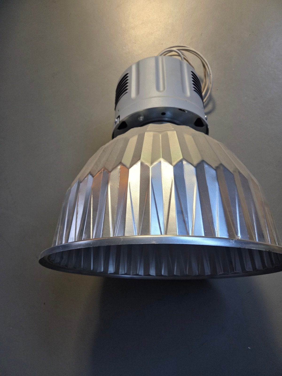 4 stuks Philips HPL-N 400W Industrie bouwlamp / Werkplaatsl, Gebruikt, Zilver, E40, Ophalen