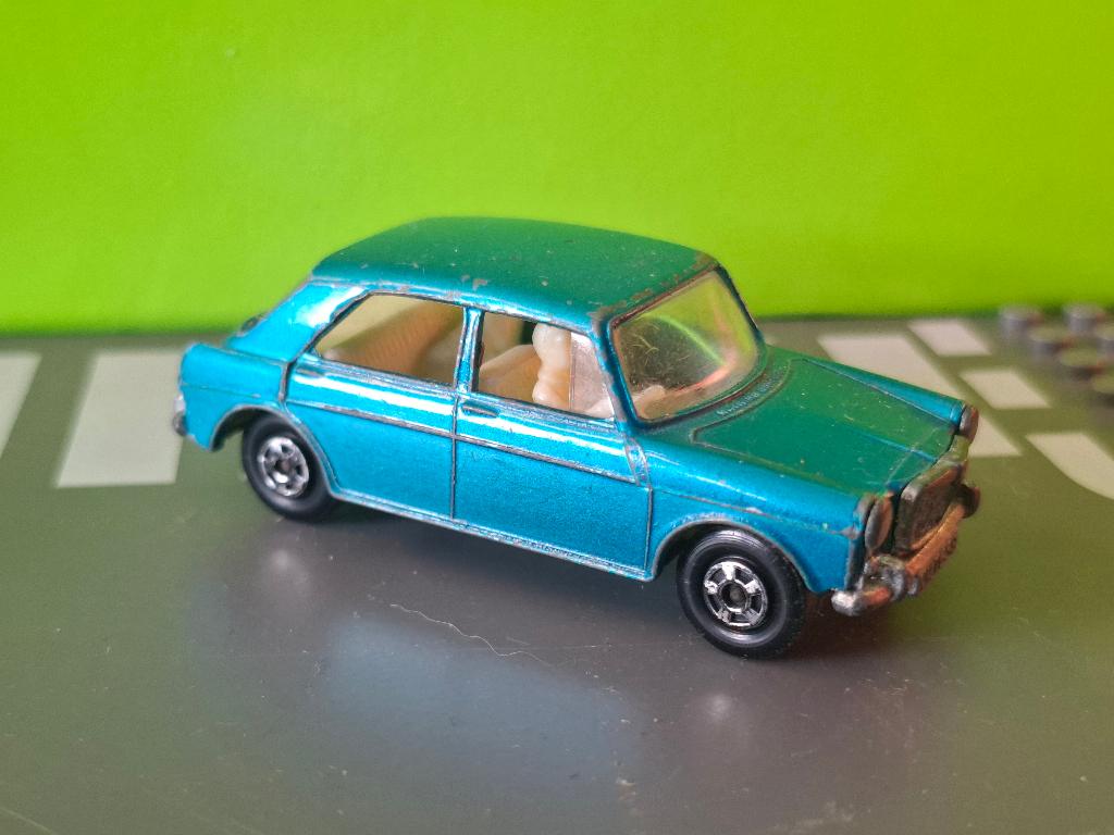 Matchbox 64 - MG 1100 [blauw] 1/60, Ophalen of Verzenden, Gebruikt, Auto