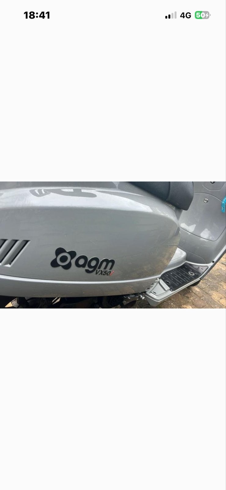 AGM VX50i Scooter - Zo goed als nieuw, Ophalen, Zo goed als nieuw, Benzine, Maximaal 25 km/u